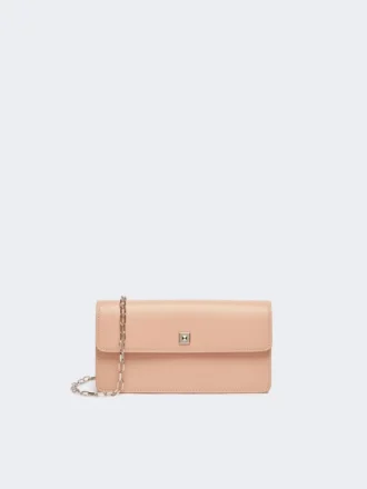 Leren telefoonetui, roze