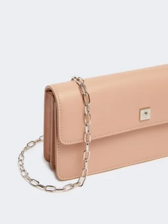 Leren telefoonetui, roze