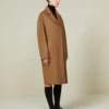 Mannelijke kasjmier jas, camel Mannelijke kasjmier jas, camel