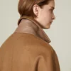 Mannelijke kasjmier jas, camel Mannelijke kasjmier jas, camel
