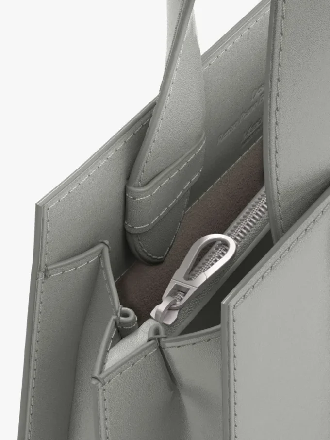 Max Mara Whitney Bag 3 – Micro, lichtgrijs Max Mara Whitney Bag 3 – Micro, lichtgrijs