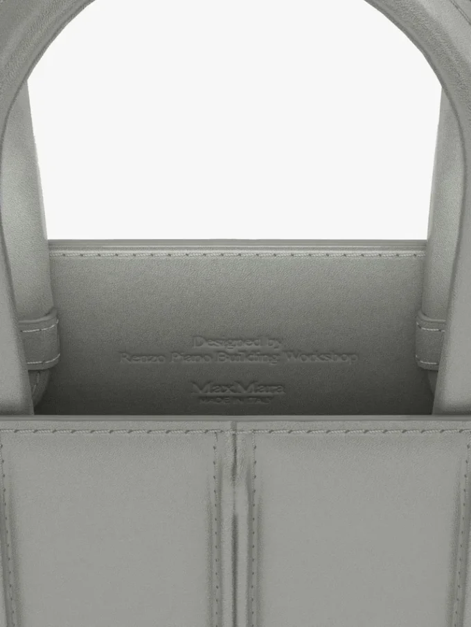 Max Mara Whitney Bag 3 – Micro, lichtgrijs Max Mara Whitney Bag 3 – Micro, lichtgrijs