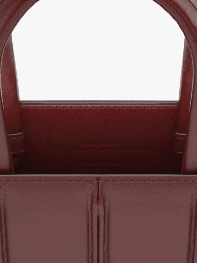 Max Mara Whitney Bag 3 – Micro, rood Max Mara Whitney Bag 3 – Micro, rood