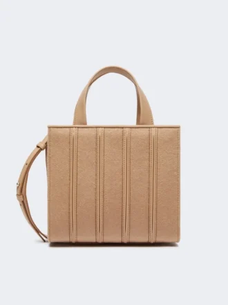 Max Mara Whitney-tas 4 – klein, hazelnootbruin