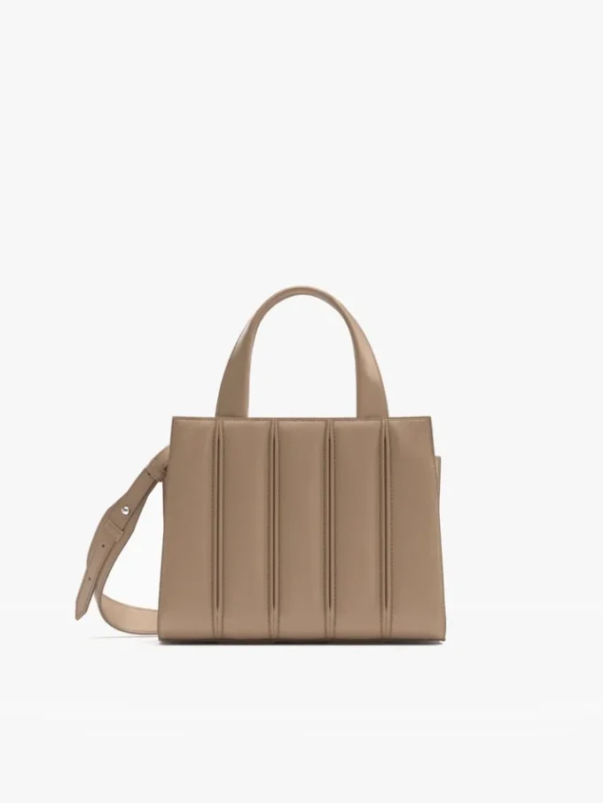 Max Mara Whitney-tas 4 – klein, naturel Max Mara Whitney-tas 4 – klein, naturel