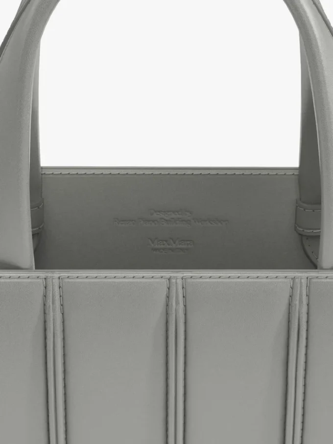 Max Mara Whitney-tas 5 – medium, lichtgrijs Max Mara Whitney-tas 5 – medium, lichtgrijs