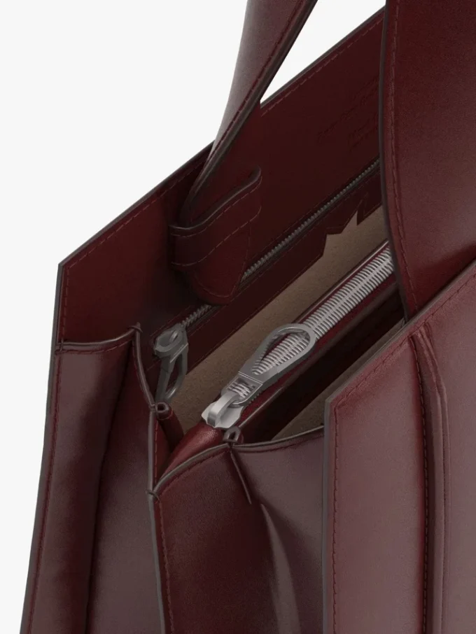 Max Mara Whitney-tas 5 – medium, rood Max Mara Whitney-tas 5 – medium, rood