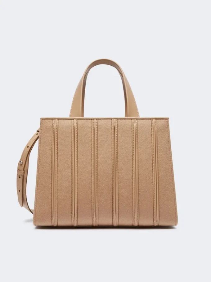 Max Mara Whitney-tas 6 – medium, hazelnootbruin Max Mara Whitney-tas 6 – medium, hazelnootbruin