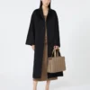 Max Mara Whitney-tas 6 – medium, naturel
