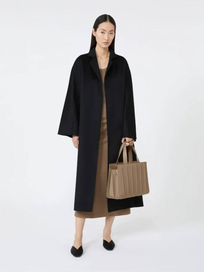 Max Mara Whitney-tas 6 – medium, naturel