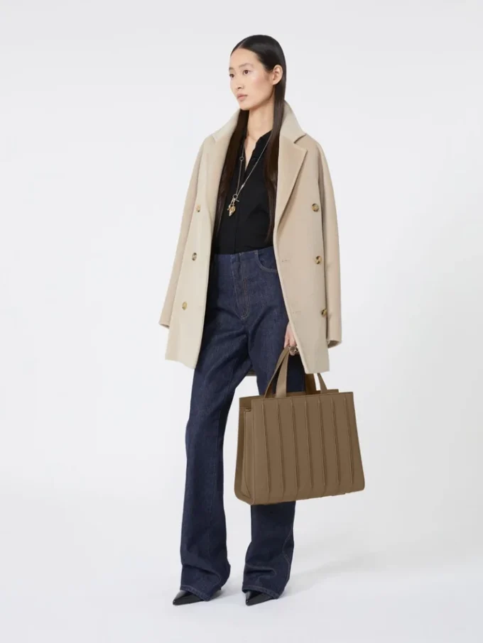 Max Mara Whitney-tas 7 – groot, camel Max Mara Whitney-tas 7 – groot, camel