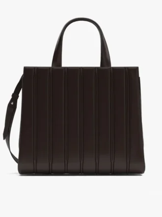 Max Mara Whitney-tas 7 – groot, donkerbruin