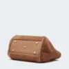 Medium marine tas van teddy-stof, camel Medium marine tas van teddy-stof, camel