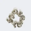 Metalen armband, zilver Metalen armband, zilver