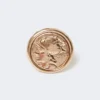 Metalen doge-ring, goud Metalen doge-ring, goud