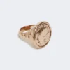 Metalen doge-ring, goud Metalen doge-ring, goud