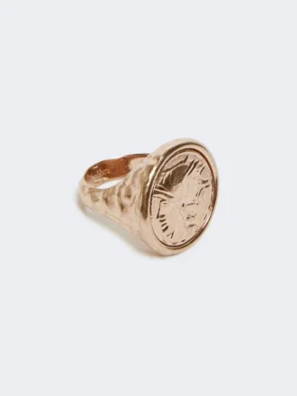Metalen doge-ring, goud Metalen doge-ring, goud