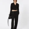 Jersey broek, zwart Jersey broek, zwart