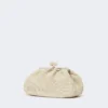 Middelgrote pasticcino-tas met raffia-effect, tortelduif Middelgrote pasticcino-tas met raffia-effect, tortelduif