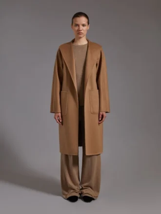 Midi-kasjmier vestjas, camel