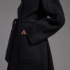 Midi-kasjmier vestjas, zwart Midi-kasjmier vestjas, zwart