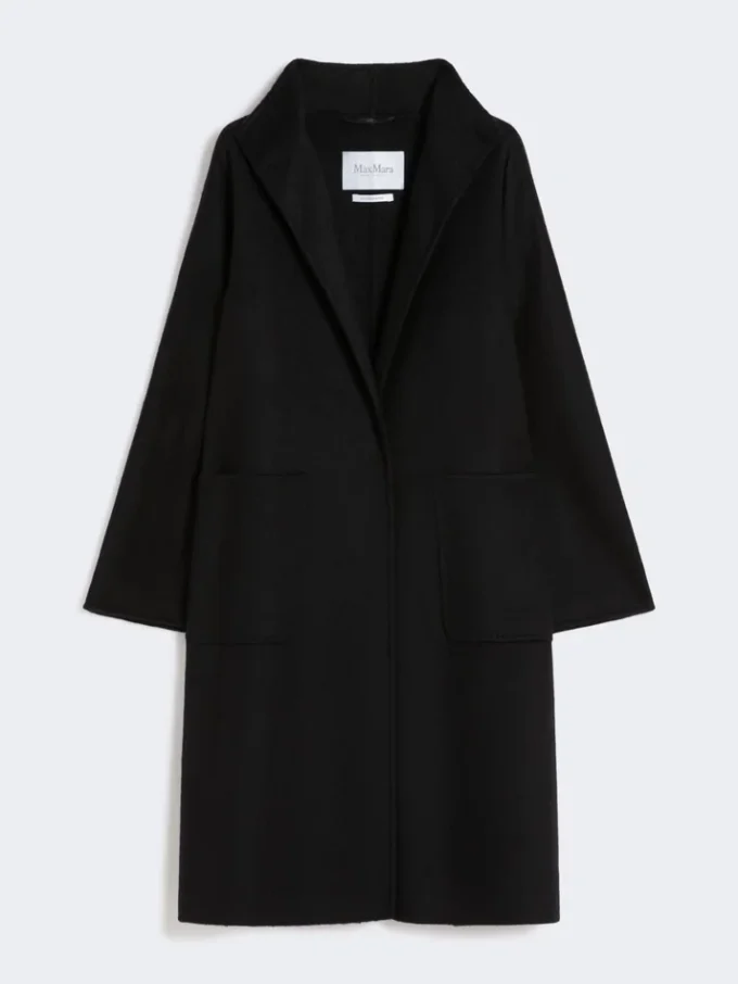 Midi-kasjmier vestjas, zwart Midi-kasjmier vestjas, zwart