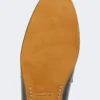 Mocassins van halfglanzend leer, zwart Mocassins van halfglanzend leer, zwart