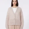 Mohair vest, zandkleur Mohair vest, zandkleur