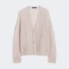 Mohair vest, zandkleur Mohair vest, zandkleur