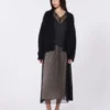 Mohair vest, zwart Mohair vest, zwart