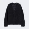 Mohair vest, zwart Mohair vest, zwart