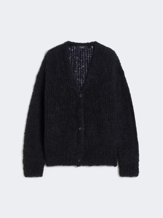 Mohair vest, zwart Mohair vest, zwart