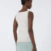 Mouwloze trui van viscose crêpe, roze Mouwloze trui van viscose crêpe, roze