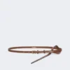 Natuurlijke leren riem, bruin Natuurlijke leren riem, bruin