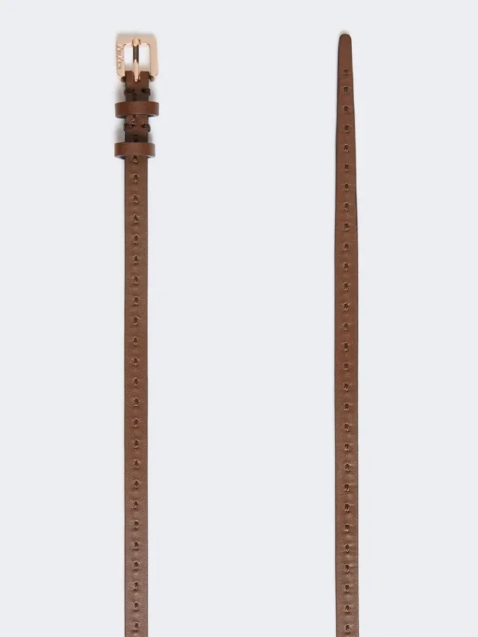 Natuurlijke leren riem, bruin Natuurlijke leren riem, bruin