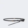 Natuurlijke leren riem, zwart Natuurlijke leren riem, zwart