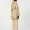 Omkeerbare gewatteerde parka van waterafstotend canvas, beige Omkeerbare gewatteerde parka van waterafstotend canvas, beige