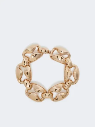 Opvallende metalen ketting, brons Opvallende metalen ketting, brons