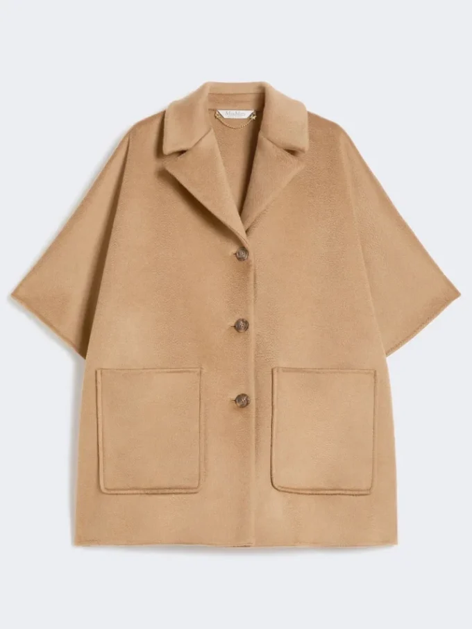 Oversized cape van kasjmier broadcloth, camel Oversized cape van kasjmier broadcloth, camel