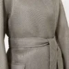 Oversized jas van jersey mesh, middengrijs Oversized jas van jersey mesh, middengrijs