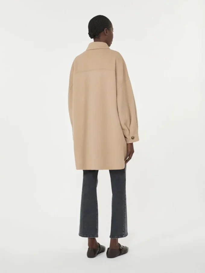 Oversized jas van wolmix, camel Oversized jas van wolmix, camel
