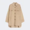 Oversized jas van wolmix, camel Oversized jas van wolmix, camel