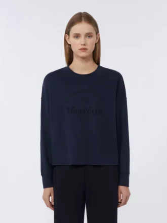 Oversized jersey T-shirt, ultramarijn Oversized jersey T-shirt, ultramarijn