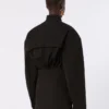 Oversized katoenen bomberjack, zwart Oversized katoenen bomberjack, zwart