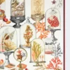 Oversized sjaal van bedrukte zijden twill, beige