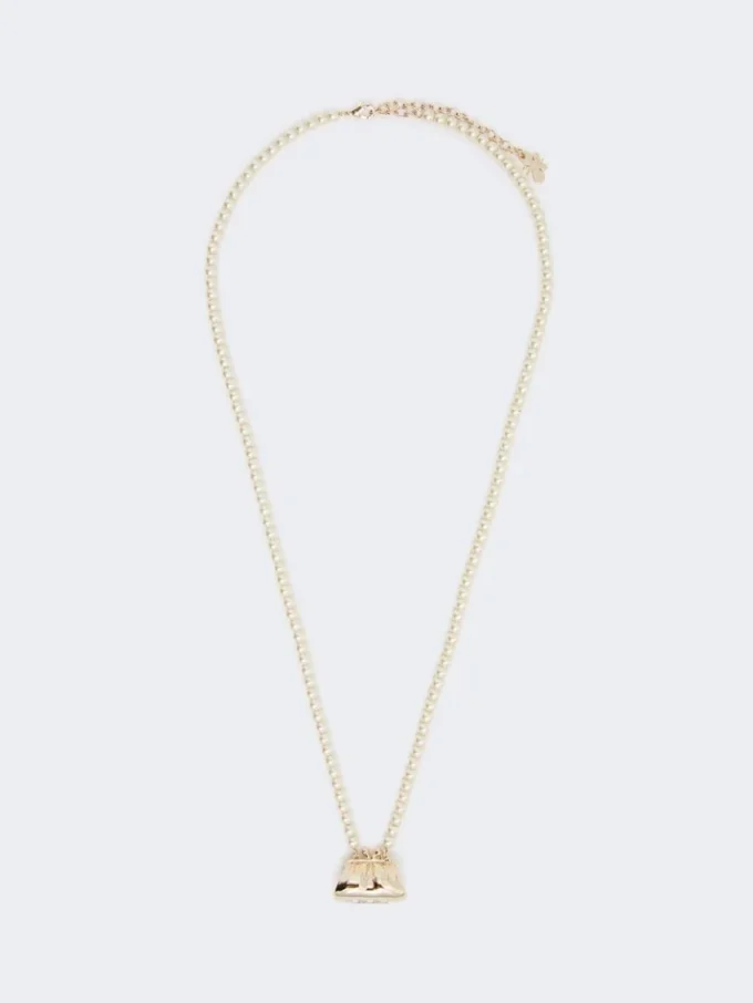 Pasticcino-hanger choker ketting, goud Pasticcino-hanger choker ketting, goud