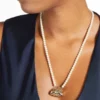 Pasticcino-hanger choker ketting, goud Pasticcino-hanger choker ketting, goud
