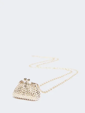 Pasticcino tas-hanger ketting, goud
