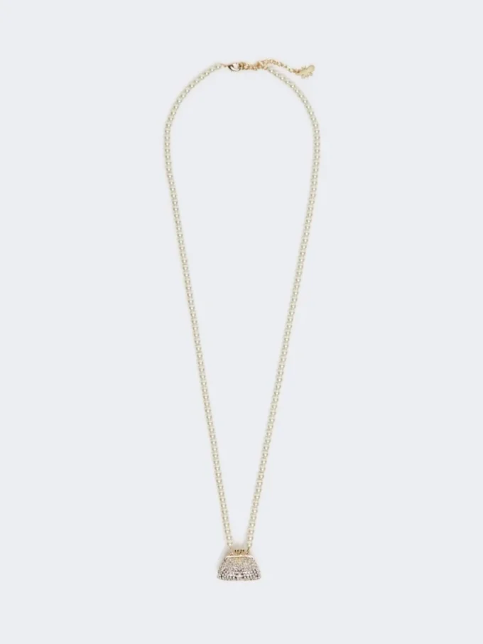 Pasticcino tas-hanger ketting, optisch wit Pasticcino tas-hanger ketting, optisch wit