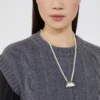 Pasticcino tas-hanger ketting, optisch wit Pasticcino tas-hanger ketting, optisch wit